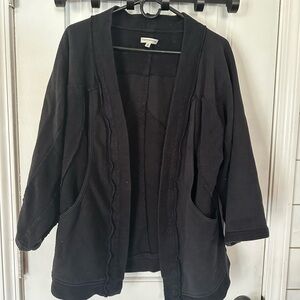 EARTHBOUND Black Women's Blazer 100% cotton